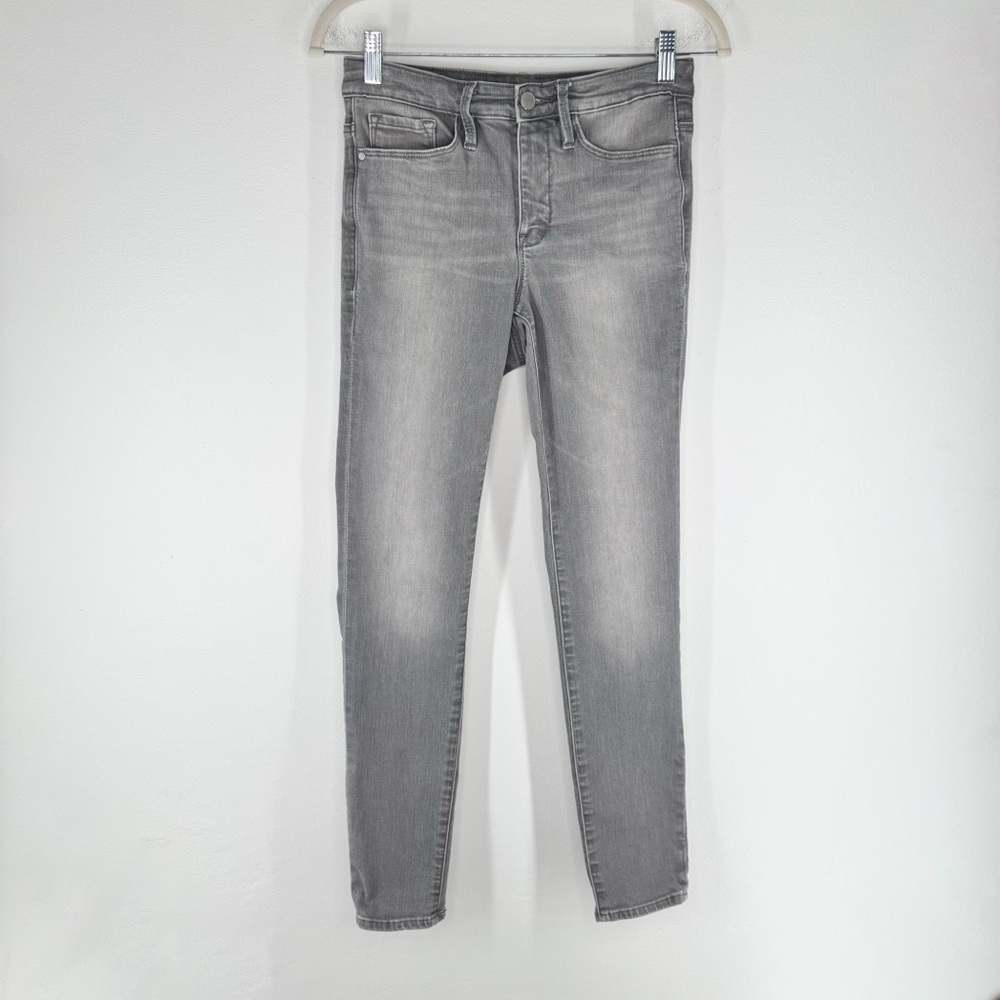 Athleta Sculptek Grey Wash Skinny Jeans Women’s Size 4